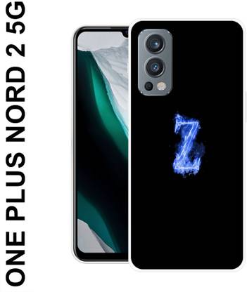 MOBECARE Back Cover for ONEPLUS NORD 2 5G Z, Z LETTER, Z WORD, Z NAME, Z ALPHABET, FIRE Z