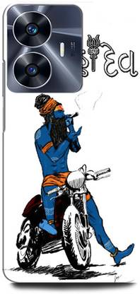 ORBIQE Back Cover for Vivo Y02 SHIVJI, LORD SHIVA, MAHADEV, BHOLENATH