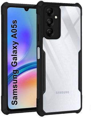 Accessories Kart Back Cover for Samsung A05s Edge to Edge Boom Transparent case