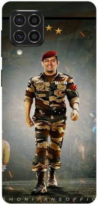 COVERJET Back Cover for SAMSUNG GALAXY F12-INDIAN- ARMY- LOVER- SOLDIER- MAN