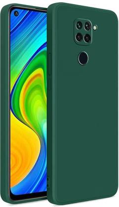 MOBILOVE Back Cover for Mi Redmi Note 9 | Shockproof Slim Matte Liquid Soft Silicone TPU Back Case Cover