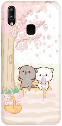 Zaplab Back Cover for Zaplab Back Cover for vivo Y95, vivo 1807, Cute Cat