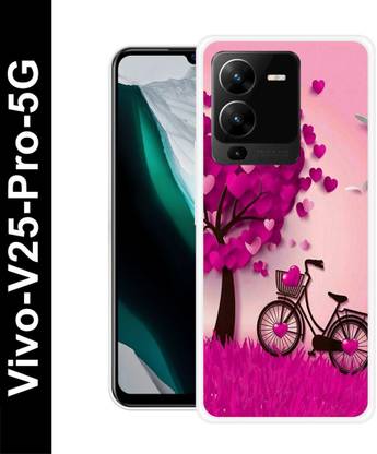 JSSIS Back Cover for Vivo V25 Pro 5G ( MICKY MOUSE,CARTOONS,LOVE, TEDDY BEAR) PRINTED BACK COVER