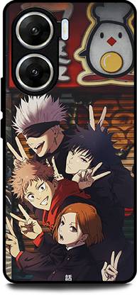 ORBIQE Back Cover for Vivo V29e 5G JUJUTSU KAISEN, ANIME, NARUTO, LOVE, JAPAN ACTOR