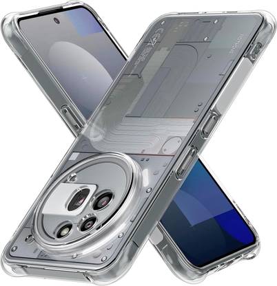 Lustree Back Cover for Nothing Phone 3a Pro Silicon Transparent Case