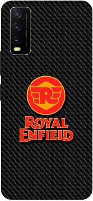 DIKRO Back Cover for vivo Y20G 2021, ROYAL, ENFIELD, BULLET, CLASSIC, BIKE, LOVER, RACER