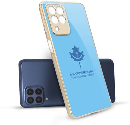 QRIOH Glass Back Cover for Samsung Galaxy M53 5G