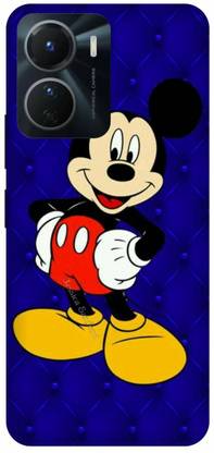 DIKRO Back Cover for vivo Y56 5G, V2225, MICKEY, MOUSE, MINNIE, MOUSE, DOLL, TEDDY, LOVE