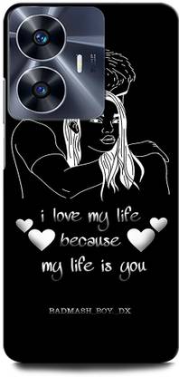 ORBIQE Back Cover for Vivo Y02T GIRL BOY LOVE, ANIME, SWEET COUPLE, TOGETHER, COUPLE KISS