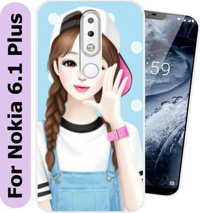 SmartGoldista Back Cover for Nokia 6.1 Plus