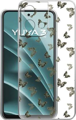 omnmo Back Cover for Lava Yuva 3 Pro