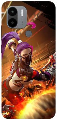 Phone Milaley.com Back Cover for POCO C50, FREEFIRE, GAME, QUOTES, ARMY, GIRL