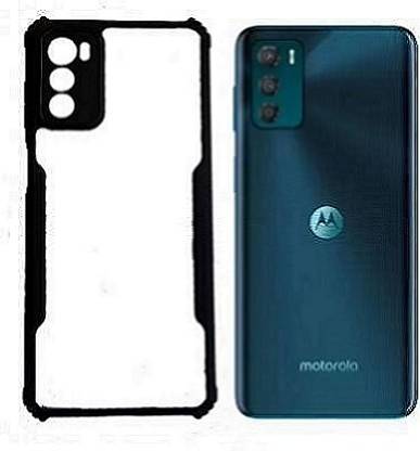 Empire Accessories Back Cover for Moto G62 Edge to Edge Boom Transparent Ipkay case