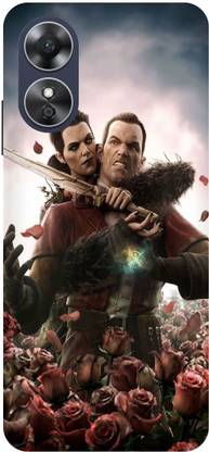 Bluvver Back Cover for OPPO A17, CPH2477 Awesome,Cool,Dishonored,Game