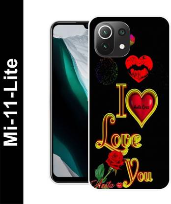 LUCKY MOBI.COM Back Cover for Mi 11 Lite, LOVE BABY DOLL, DOLLY, TEDDY