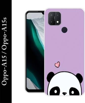 आर्टोक्स OPPO A15/ OPPO A15S Cute Panda printed back cover के लिए