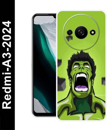 SBS Back Cover for Redmi A3 2024 , HULK, AVENGERS, CARTOONS