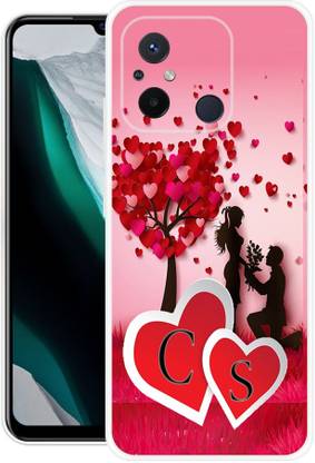 GRAFIQE Back Cover for REDMI 12C CS, C LOVE S, S LOVE C, C LETTER, S LETTER, CS NAME