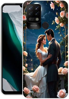 SHIVKUDI Back Cover for Tecno Pova