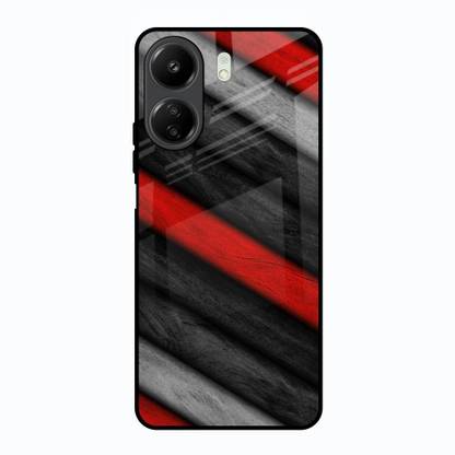 QRIOH Glass Back Cover for Redmi 13C