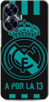 INDICRAFT Back Cover for Realme C55 REAL MADRID, LOGO, EMBLEM, FC, FOOTBALL, SPORTS
