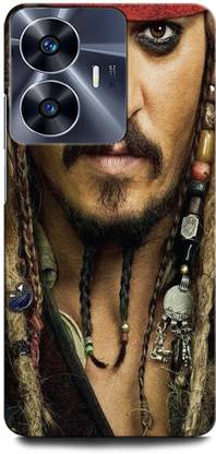 ORBIQE Back Cover for Vivo Y02 CAPTAIN JACK SPARROW, PIRATES OF THE CARIBBEAN, JOHNY DEPP