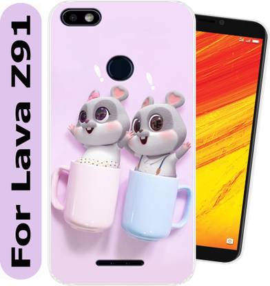 SmartGoldista Back Cover for Lava Z91