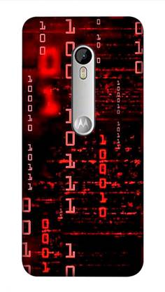 NDCOM Back Cover for Moto G3 Red Coding