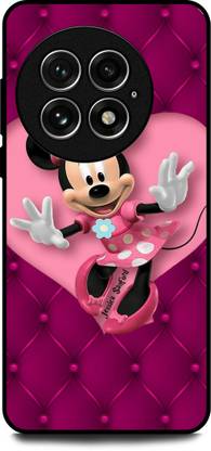 INDICRAFT Back Cover for OnePlus 13 5G (MINNIE MOUSE, FINE PINK ART, CARTOON, DISNEY )