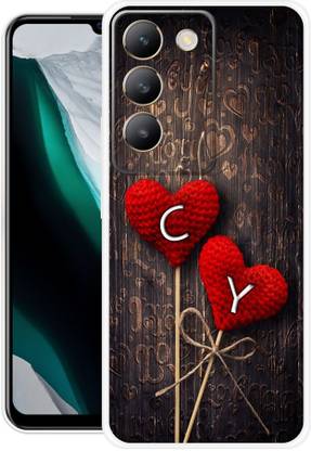 INTELLIZE Back Cover for Vivo Y200e 5G CY, C LOVE Y, Y LOVE C, C LETTER, Y LETTER, CY NAME