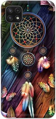 NDCOM Back Cover for Samsung Galaxy A22 5G Dreamcatcher Colorful Printed