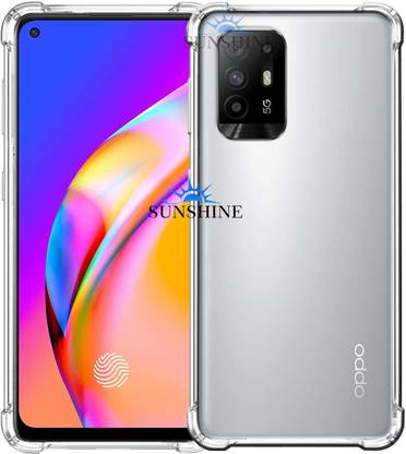 SUNSHINE Back Cover for Clear Case Compatible For OPPO-F19 PRO PLUS (5G) Flexible Yellowing-Resistant Transparent