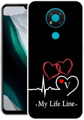 SHIVKUDI Back Cover for Nokia 3.4
