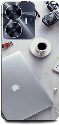 ORBIQE Back Cover for Vivo Y02T APPLE, LAPTOP, EARPHONE, CAMERA