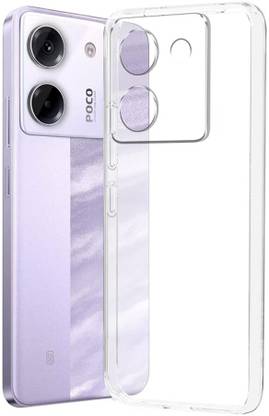 ShieldTech Back Cover for POCO M7 Pro 5G - 360° Protection Crystal Clear Soft TPU Case with Cushioned Edges