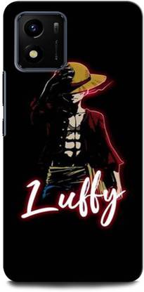 INTELLIZE Back Cover for VIVO Y15s LUFFY ONE PIECE, LUFFY, ANIME, MONKEY D LUFFY, CARTOON