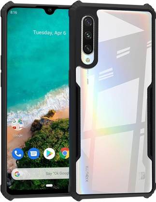 SUCH Back Cover for Back Cover for Mi Redmi A3 Old- (Transparent, Black,Pack of: 1)