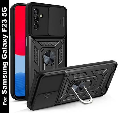 Moshking Back Cover for Samsung Galaxy F23 5G with Sliding Camera Shield Case