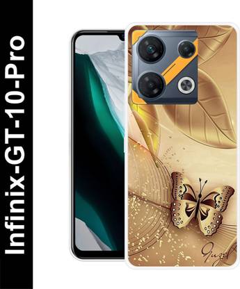 TMPBAGRU Back Cover for Infinix GT 10 Pro BUTTERFLY, BEAUTIFUL BUTTERFLIES, BLUE BURRERFLY, GLITTER