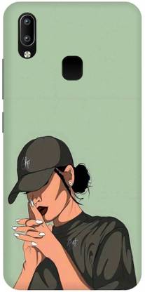 Zaplab Back Cover for Zaplab Back Cover for vivo Y95, vivo 1807, Cute Girl