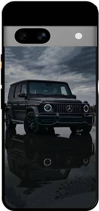 FAZAKA Back Cover for Google Pixel 6A On Glossy Metal Phone Cover| G WAGON