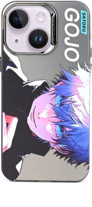 KLAH Back Cover for Apple iPhone 14, 3D Anime Gojo Satoru Printed Soft Back Case With Camera Guard