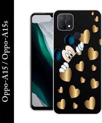 artocus Back Cover for OPPO A15/ OPPO A15S Mickey mouse printed back cover