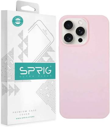 Sprig TPU Matte Back Cover for Apple Iphone 15 Pro, iPhone 15 Pro, 15 Pro