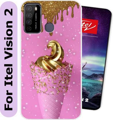 Hostprint Back Cover for Itel Vision 2