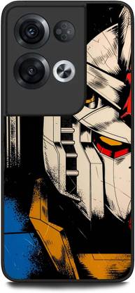WallCraft Back Cover for OPPO Reno 8 Pro 5G, CPH2357 KMIILIY, GUNDAM, VECTOR, GAME, CARTOON, ART