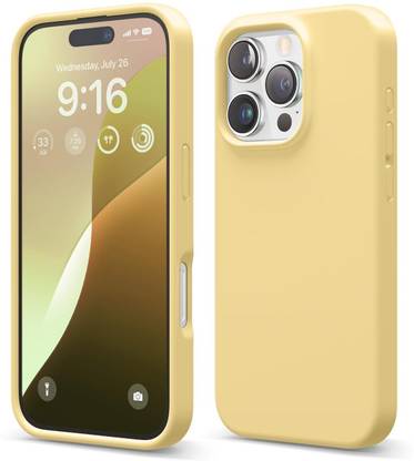 VURIOZZ Back Cover for iPhone 16 Pro Max Liquid Silicone Case