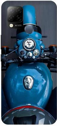 FRONK Back Cover for Infinix Hot 10S, X689, ROYAL, ENFIELD, BULLET, CLASSIC, BIKE, LOVER, RACER