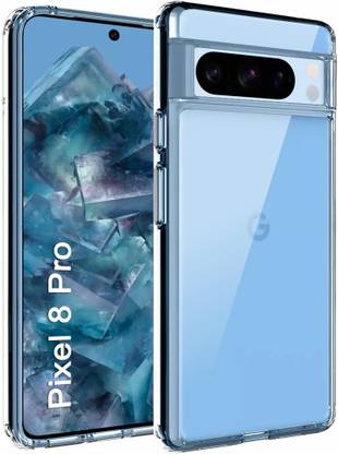 Teleform Back Cover for Google Pixel 8 Pro soft Flexible Clear Transparent imported 2.0mm (Transparent)