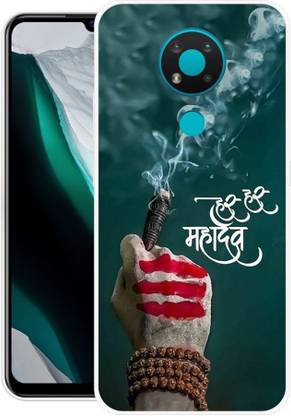 SHIVKUDI Back Cover for Nokia 3.4